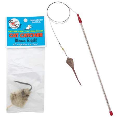 GoCat Cat LuresCatcher Cat Toy + Refill Mouse - size: Single, style: Catcher Cat Toy + Refill Mouse