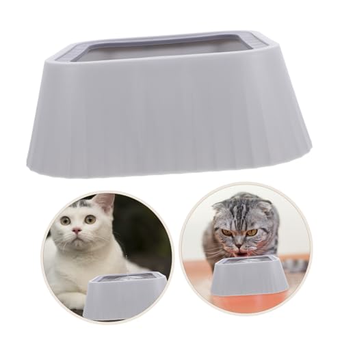 Floating No Spill Water Bowl for Pets Tip Design Slow Feeder Cat and Dog Water Dispenser Large Capacity Outdoor Splash Proof and Easy to Use