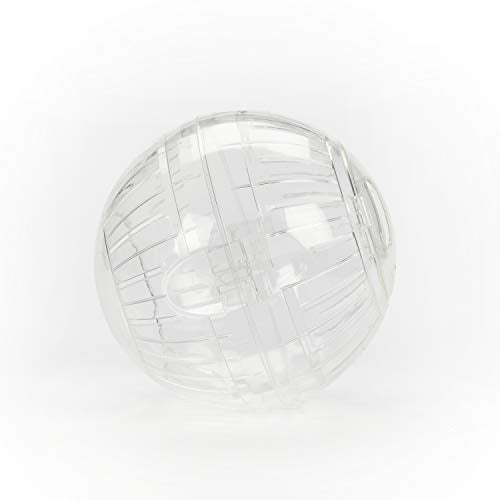 Kaytee 7" Clear Run-About Exercise Ball For Pet Hamsters & Gerbils - color: Clear, size: 7"