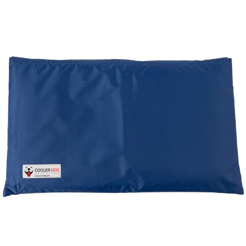CoolerDog Hydro Cooling Mini Mat for Dogs – Dog Cooling Mat & Cooling Pad for Hot Weather – Triple Layer Ice & Water Cooling System (18" x 10.5") - size: Mini