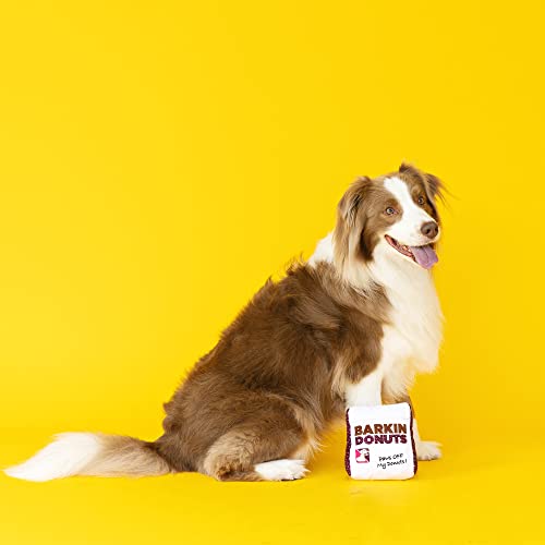 Fringe Studio Plush Dog Toy, BARKIN Donuts Donut Bag(289735) - color: Donuts