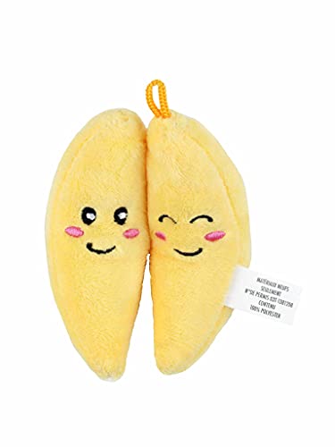 Bow Wow - Dog Toy Hide & Seek Plush Palm Tree | Interactive Toy with 3 Squeaky Mini Toys | Soft Stuffed Puppy Toy for Small & Medium Dogs | Mental Stimulation & Boredom Relief | 10 Inches - color: Palm Tree