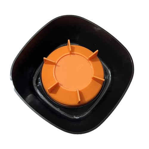Slow Feeder Dog Bowls for Liquid with Rolling Ball, Interactive Lick Bowl Licking Slow Feeder for Wet Food, Water & Treats Lick Toy for Dogs Cats Large Medium Small - color: Style1-Yellow+Black