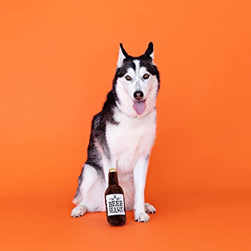 Fringe Studio Plush Dog Toy, Beer Season Antlers, Wagsdale Dog Toy Collection (289758) - color: Beer Season