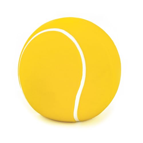 CHIWAVA 4 Pack 2.4" Squeak Latex Puppy Dog Toy Ball Sports Balls Sets Fetch Interactive Toy for Small Dogs - size: 2.4" Small Dogs 4 Pack