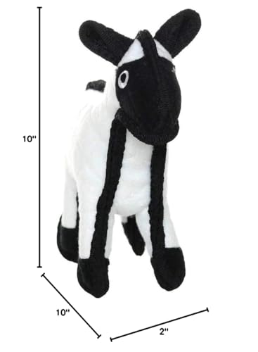 TUFFY World’s Tuffest Soft Dog Toy – Barnyard JR Series, Sheep, 2 Pack - color: Sheep, size: Jr 2 Pack