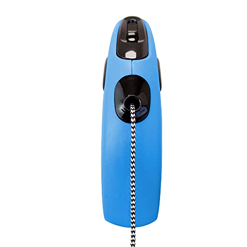 Flexi Classic Cord Extending Lead Blue Medium 5M 20kg - size: Medium (5 m)