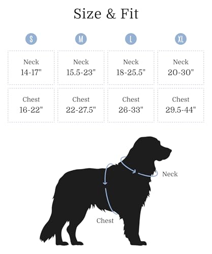Fei & Eve MagEase 3-Second Magnetic Dog Harness | No-Pull Tactical Vest | Quick-Connect MOLLE w/3 Leash Clips | Heavy-Duty 900D Nylon | Adjustable w/Handle (Large, Blush) - color: Blush, size: L