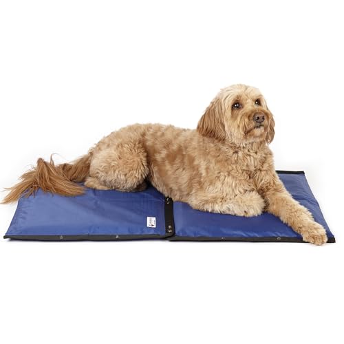 CoolerDog Hydro Cooling Mat 2 Pack for Dogs – Dog Cooling Mat & Cooling Pad for Hot Weather – Triple Layer Cooling with Ice Sheet & Water Cushion (23" x 18" Each) - size: Standard - 2 Pack