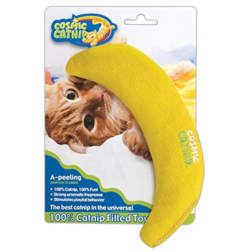 100% Catnip Filled Cat Toy Style: Yellow