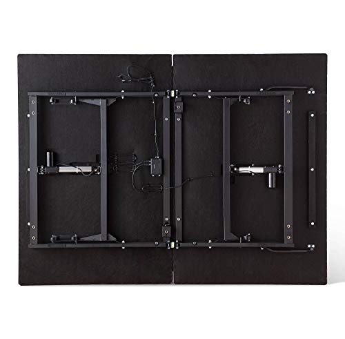Lucid L150 Adjustable Base – Bed Frame with Head and Foot Incline – Wireless Remote Control – Premium Quiet Motor, Full size - size: Full, style: L150