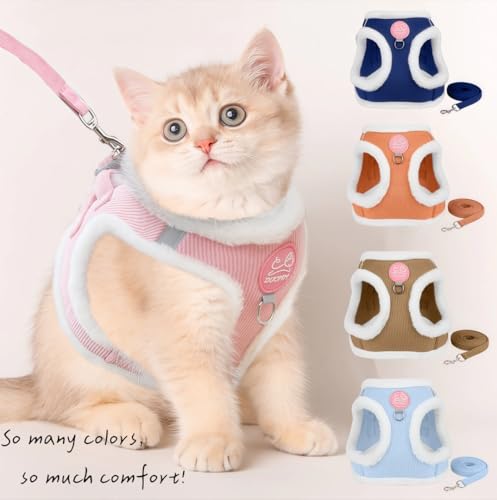 Pet-Harness-Brown-M - color: Brown, size: Medium