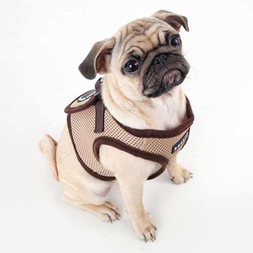 PUPPIA International Harness Soft B Vest, X-Large, Beige - color: Beige, size: X-Large
