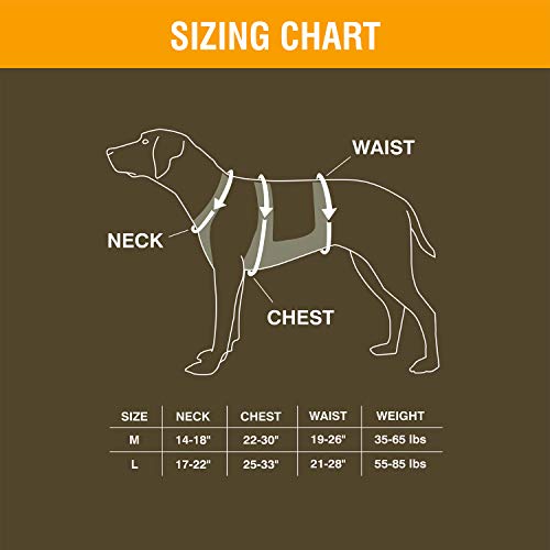 Browning Pet Vests, Hi Vis Safety Vests for Dogs, Safety Orange, Medium, Chest Protection Vest - size: Medium, style: Chest Protection Vest