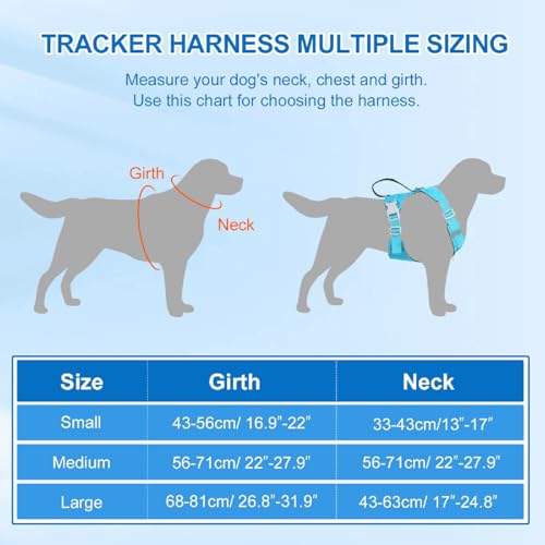 No Pull Dog Harness with Handle, Adjustable Soft Pet Vest Harness with Lightweight for Small Medium Large Sized Dog,Blue,L - color: Blue, size: L