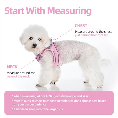 Sparkly Dog Harness Small Sized and Leash Set for Small Dogs Cats,Black S Puppy Harness, Step in Soft Dog Reflective Vest, Breathable Mesh Pet Harness. (Black, S) - color: Black, size: S