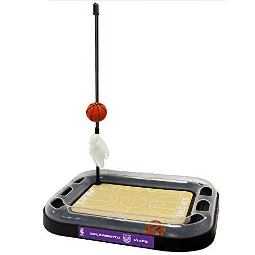 Pets First Sacramento Kings Basketball Cat Scratcher Toy,14 x 11" - color: Sacramento Kings