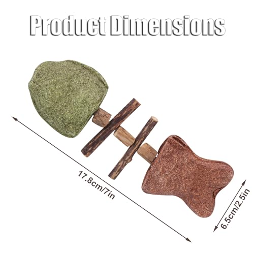 3PCS Creative Fish Bone Cat Toy, Cat Teeth Cleaning Toy, Wooden Catnip Teeth Cleaning Stick, Caring for Your Cat's Teeth and Maintaining Oral Health (3-Piece Set - Mixed Flavors)