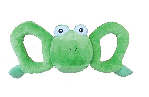 Jolly Pets Jolly Tug-a-Mal Frog Tug/Squeak Toy, Extra Large (JTA25) - color: Frog, size: XL
