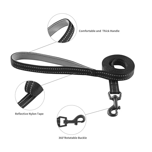 Dog Harness and Leash Set, No Pull Soft Mesh Puppy Harness for Small Medium Dogs, Cats - Step in Adjustable Reflective Pet Harness with Buckle and Double D-Rings - Black, XS - color: Black, size: XS (Chest: 12.5"-14")