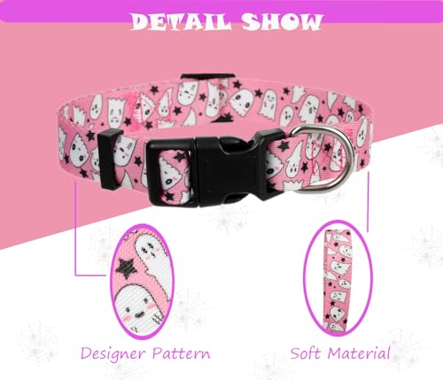 Cute Dog Collar, Halloween Dog Collar for Medium Dogs - color: Halloween-2, size: M
