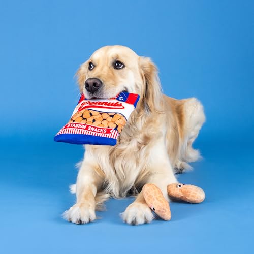 Fringe Studio Plush Dog Toy, Hide & Seek Burrow 3 Pieces Set, NUT-in BUT Fun, Pet Shop Collection (289243) - color: Nut-In But Fun