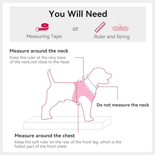 Joytale Small Dog Harness, Breathable Mesh Step-in Vest, Reflective Soft Padded Harnesses for Cats, Puppies and Extra Small Dogs, Hot Pink, XXS - color: HotPink, size: XXS--Chest: 12-13.5''