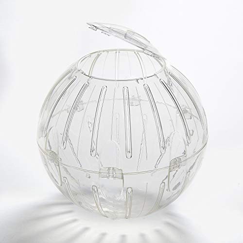 Kaytee 11.5" Clear Run-About Exercise Ball For Pet Rats & Chinchillas - color: Clear, size: 11.5"