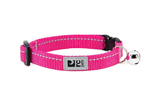 RC Pet Products Primary Collection Kitty Breakaway Collar, Raspberry, 1/2" - color: Raspberry