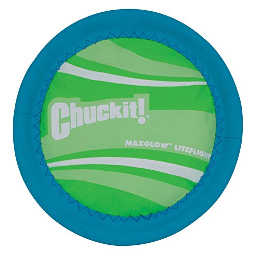 ChuckIt! Max Glow Lite Flight, 10 - color: Max Glow, size: 10 in