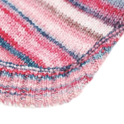 Blueberry Pet Dog Christmas Sweater - Award-Winning Cozy Knit Dog Clothes | Large Warm Dog Sweater, 22" Back, Gradient Dip Dye | Stylish Puppy Warmer, Machine Washable Holiday Wear - color: Raspberry Blend, size: 22 inch (Pack of 1)