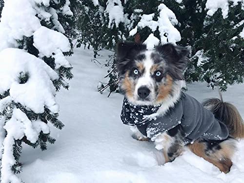Gooby Stretch Fleece Vest Dog Sweater - Gray, X-Small - Warm Pullover Super Stretchy Fleece Dog Jacket for Small to Large Dogs - color: Gray, size: X-Small Length (7")