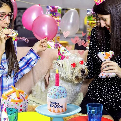 Puppy Chew Toys, Interactive Cute Durable Fabric Durable Dog Toys,Plush Stuffed Heavy Duty Dog Toy for Aggressive Chewers for Anxiety Relief Puppy Small Medium Breeds Teething Home Playing Indoor - color: B