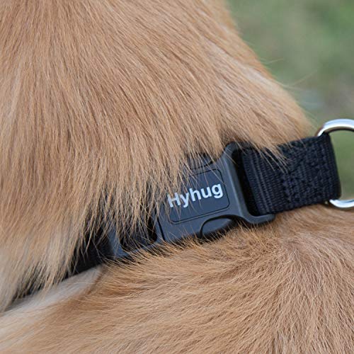 Small Dog Collar Quick-Release Black| Heavy-Duty Nylon Puppy Collar, Adjustable & Durable Pet Supplies for Boy & Girl Dogs (Small, Black) - color: Black, size: Small