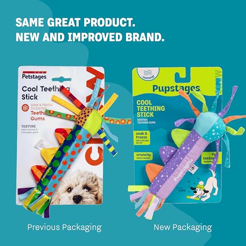 Cool Teething Stick – Puppy Chew Toy for 0–6 Month Puppies, Teething Relief, Freezable & Durable - color: Teething Stick