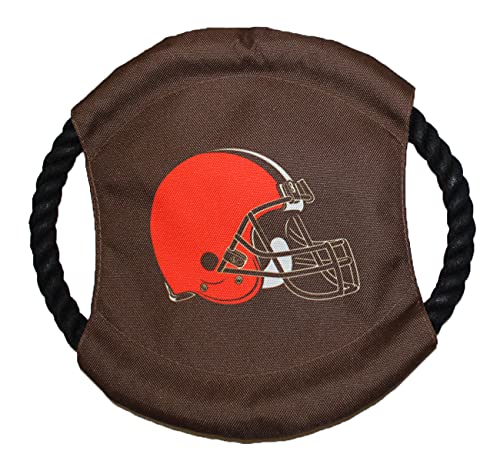 Littlearth NFL Unisex-Adult Flying Disc Pet Toy