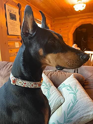 Elegant little tail Dog Collar with Bow - Fall Pet Collar Bow Thanksgiving Turkey Bowtie Girl Boy Pet Collars Soft Adjustable Collars for Small Medium Large Dogs - color: Fall Turkey, size: X-Small (Pack of 1)