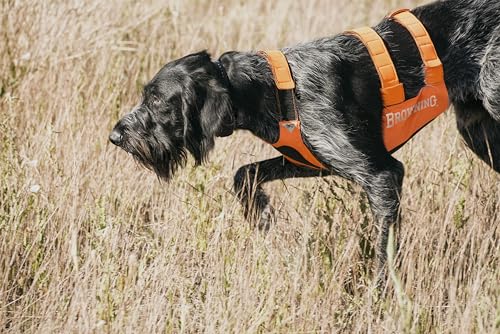 Browning Pet Hi-Vis Safety Vest for Dogs, Safety Orange, Large, Chest Protection - size: Large, style: Chest Protection Vest