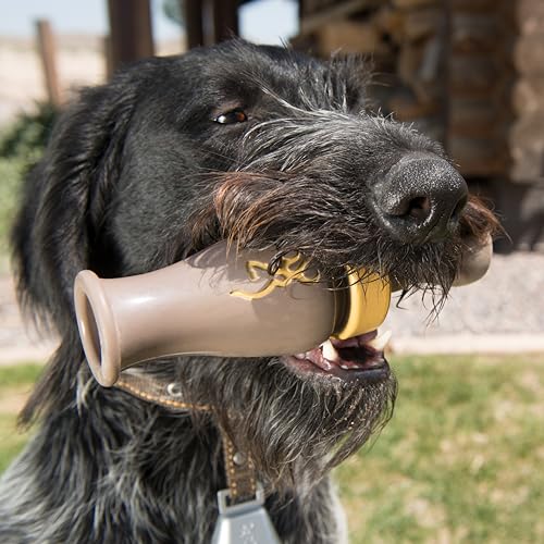 Browning Pet Training Tools, Durable Dog Toys for Tug and Fetch, Duck Call Rubber Squeaker, One Size - color: Dark Taupe