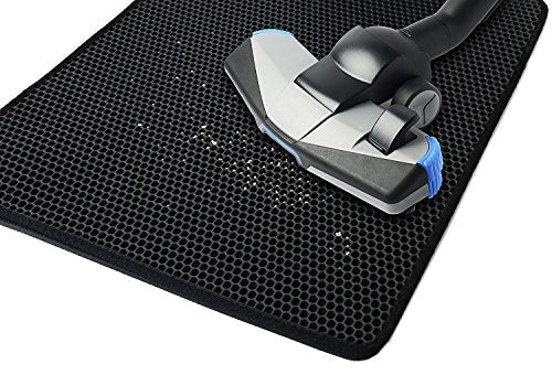 Double-Layer Honeycomb Cat Litter Mat -XL Size (28" x 23"), Litter-Trapping