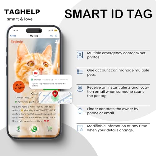 QR Code Breakaway Cat Collar 2-Pack, Safety Collar with Online Pet ID Profile, Flower Bell Collars for Lost Cat Prevention,Ideal for Girl Cats Boy Cats(Yellow&Green) - color: Pastoral style - Yellow & Green