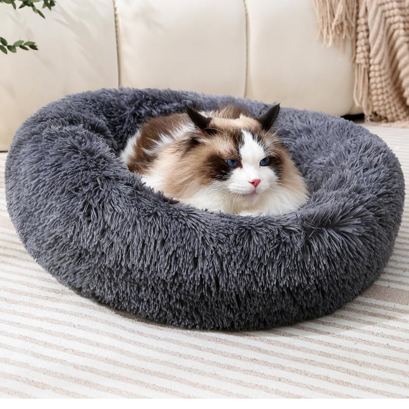 Dog Bed Cat Bed Pet Bed Warm Bed Indoor Cats Cozy Pet Sleeping Cushion for Kittens and Adult Cats for Puppy Up to 8 Lbs