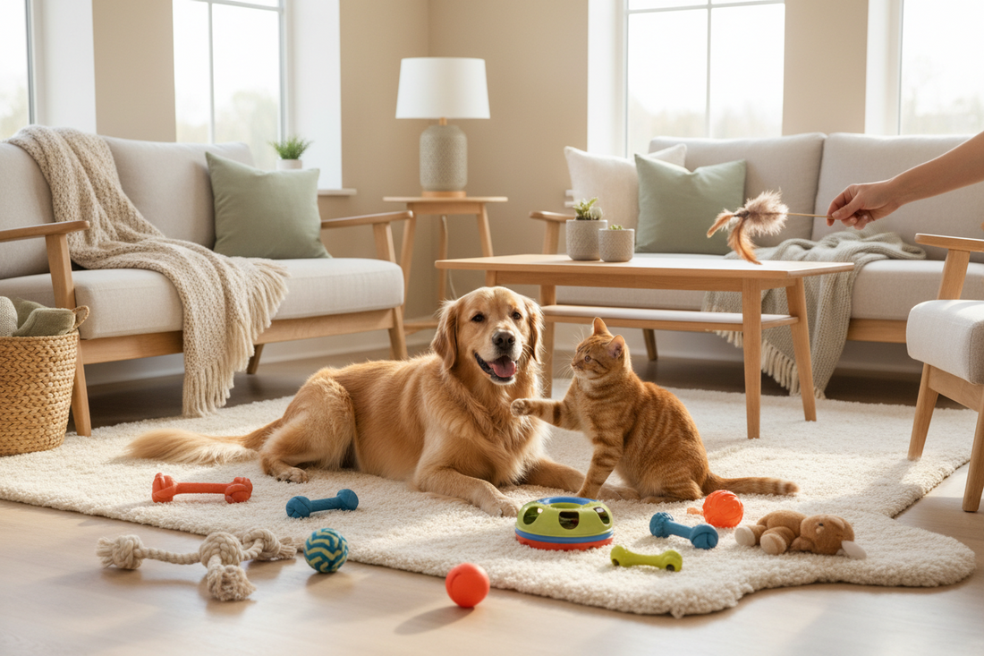 How to Choose the Right Toys for Dogs and Cats
