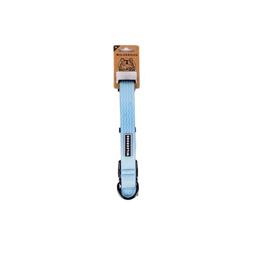 Wilderdog Waterproof Dog Collar - Repels Water & Dirt - Medium 13"-18" - Saltwater - color: Saltwater, size: Medium