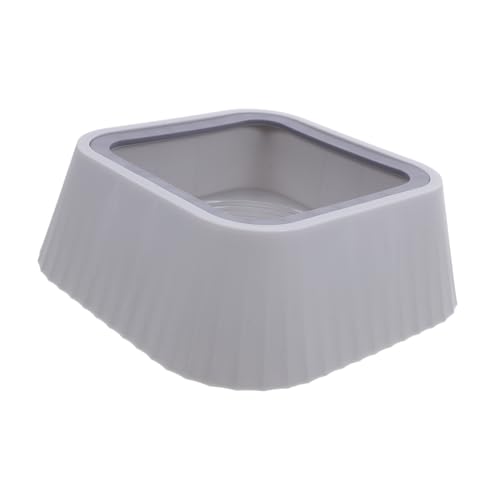 Abaodam Floating Spill-Proof PET Water Bowl Tip Design for Cats and Small Dogs Easy Clean Reusable Plastic Cat Drinking Bowl No Spill Dog Water Dispenser