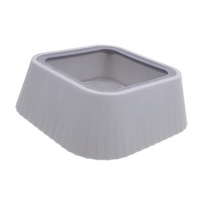 Abaodam Floating Spill-Proof PET Water Bowl Tip Design for Cats and Small Dogs Easy Clean Reusable Plastic Cat Drinking Bowl No Spill Dog Water Dispenser