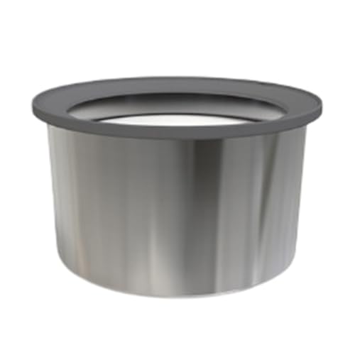 Stainless Steel Dog Bowl Spill-Proof Anti-Slip Base Large Breeds 1.6L / 2L / 3L Dishwasher Safe Elevated Dog Bowls - color: 3L