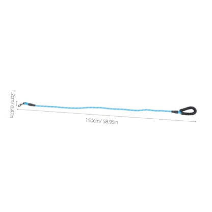 Nylon Reflective Dog Leash with Comfort Handle Heavy Duty Traction Rope for Small Large Dogs Training Safe Night Walking and Running