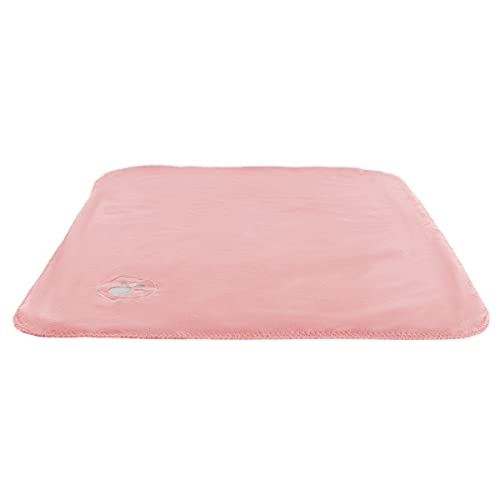 Waterproof Pet Blanket - 30x40-Inch Reversible Sherpa Fleece Throw Protects Couches, Cars, and Beds from Spills, Stains, and Fur by PETMAKER (Pink) - color: Pink, size: X-Small