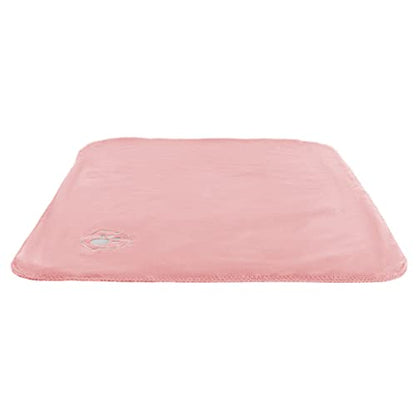 Waterproof Pet Blanket - 30x40-Inch Reversible Sherpa Fleece Throw Protects Couches, Cars, and Beds from Spills, Stains, and Fur by PETMAKER (Pink) - color: Pink, size: X-Small